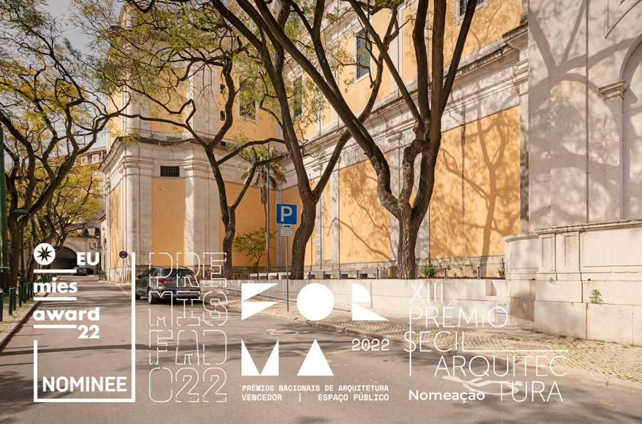 Accessible Path to Estrela Basilica, Lisbon